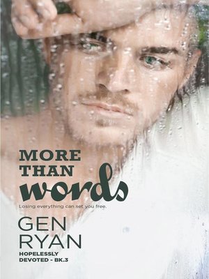 cover image of More Than Words